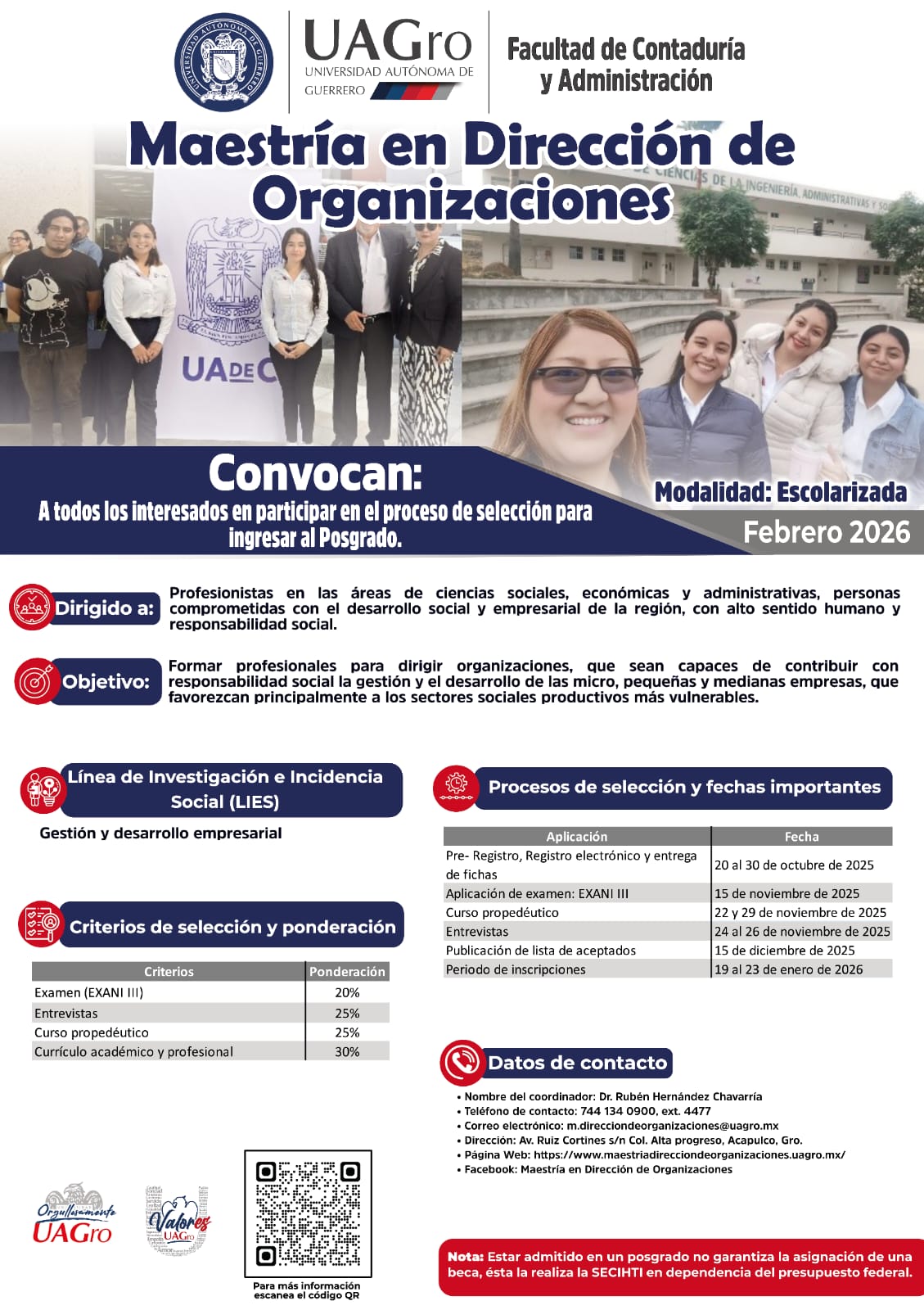 Convocatoria MDO 2026