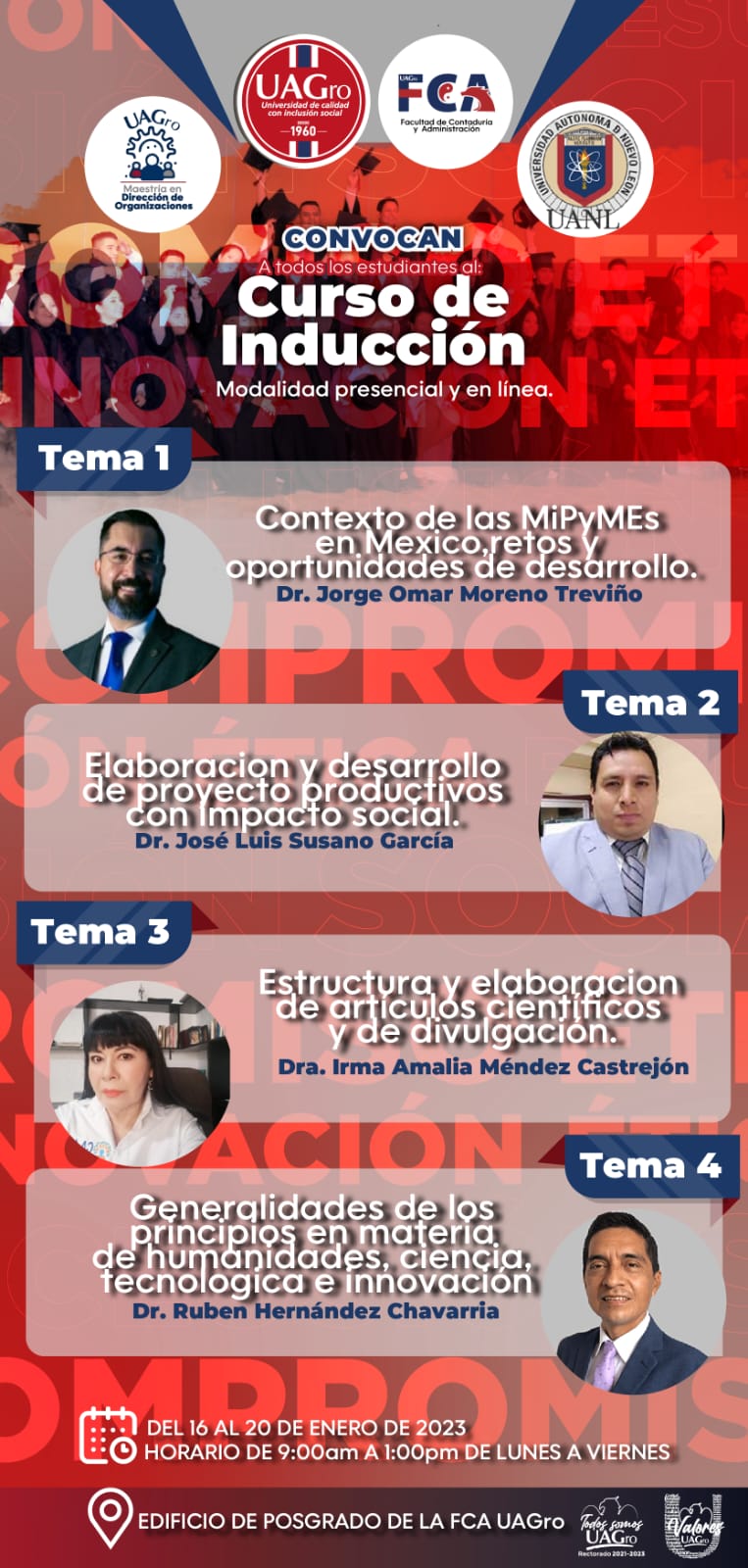 Curso de inducción